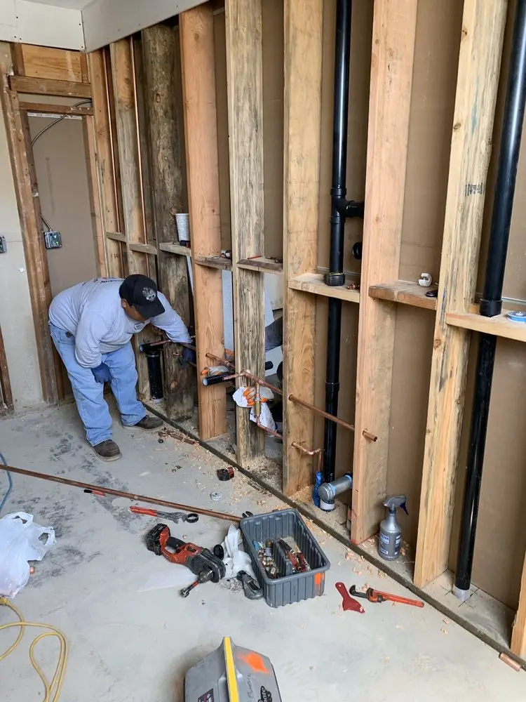 Commercial rough-in plumbing for Gas Line Repair in Shady Oaks
